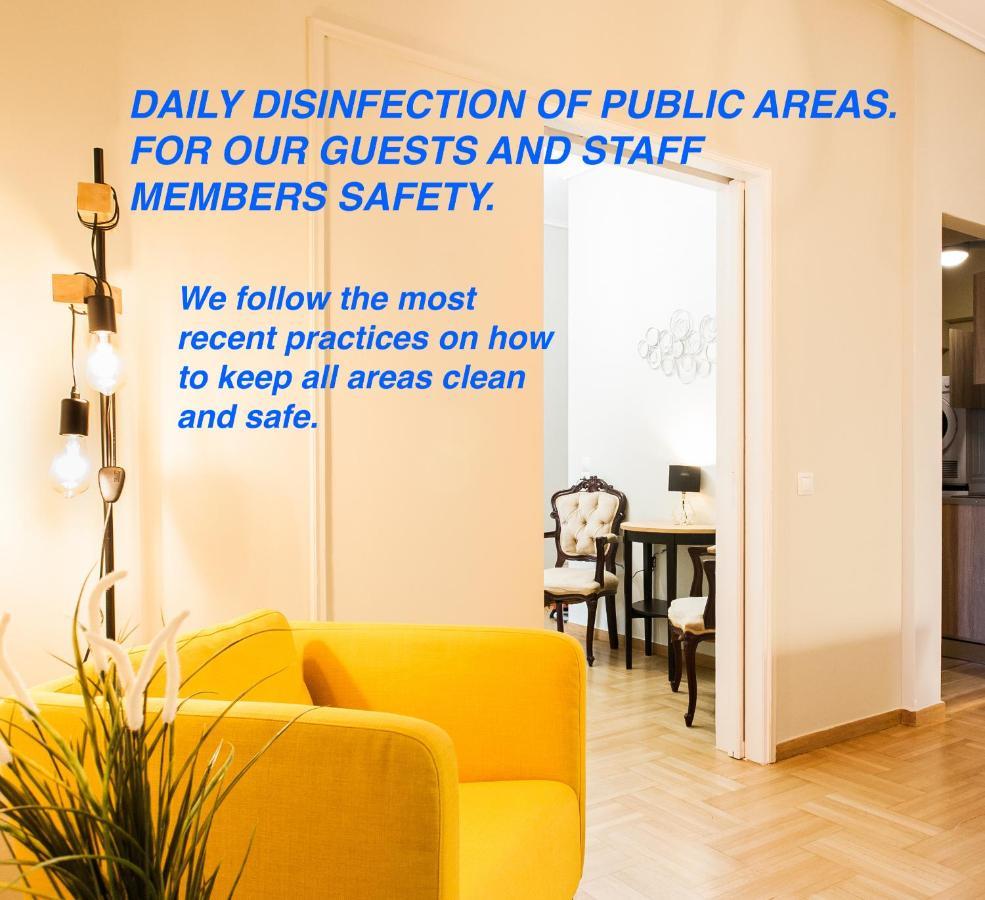 Safe Quiet Rooms In Apartment Close To Metro Station And Walk Acropolis Athens Exterior photo